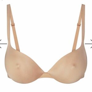 30C SKIMS Ultimate Nipple Push-Up Bra | Clay | Size 30C | New